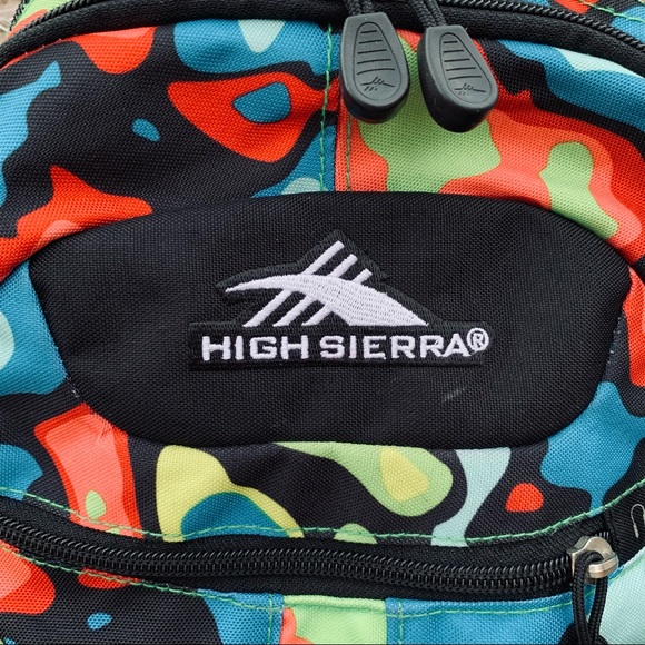 High Sierra Multi Color‎ Camouflage Backpack - Picture 4 of 10